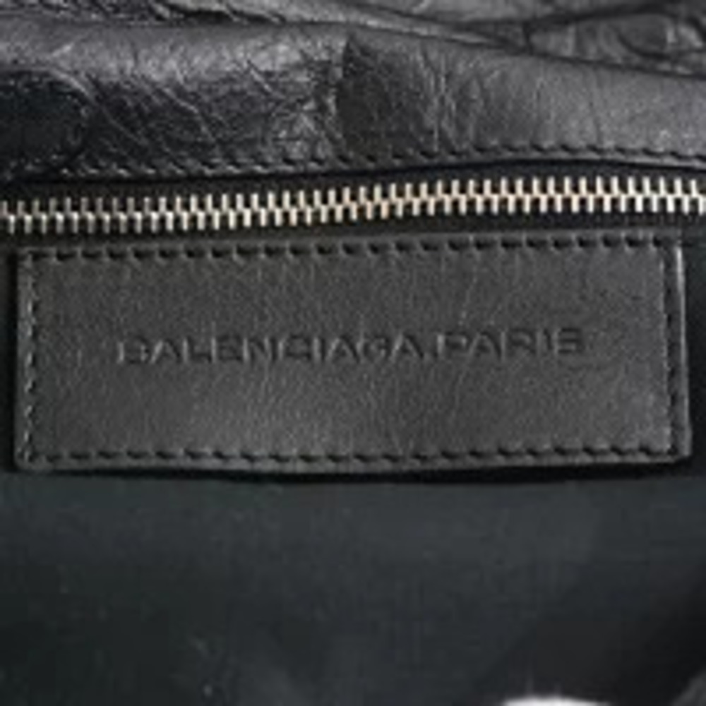Balenciaga Bag Giant Leather Envelope Black Clutch - Picture 7 of 10